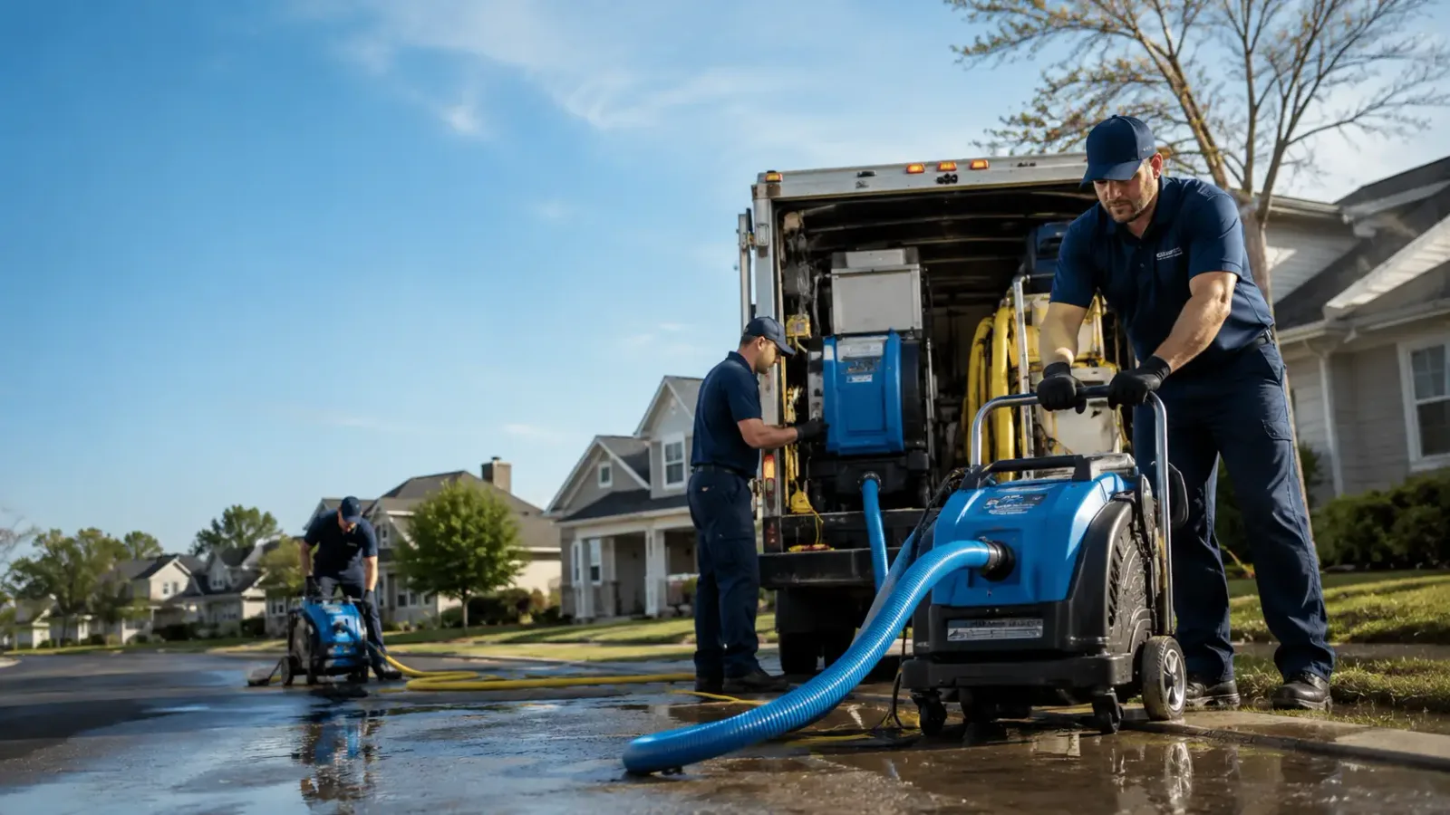 Flood Damage Cleanup in Rural Valley, PA